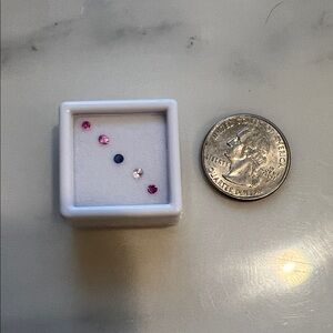 Elegant Multi-Color Gemstone Set